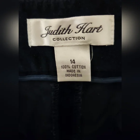 THIS IS A GEM! Womens Sz 14 Judith Hart Forest Green Velvet Style Suit - Picture 14 of 14